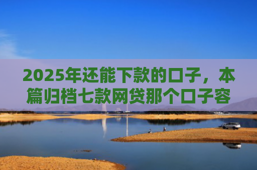 2025年还能下款的口子，本篇归档七款网贷那个口子容易下款