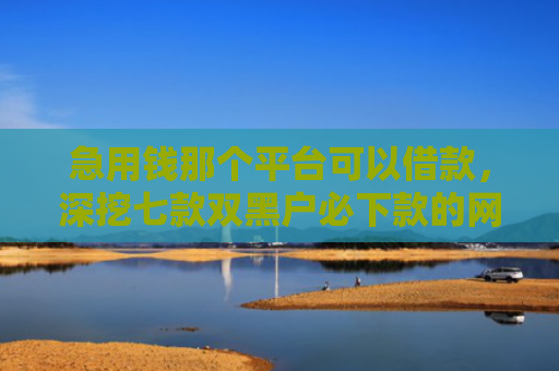 急用钱那个平台可以借款，深挖七款双黑户必下款的网贷口子