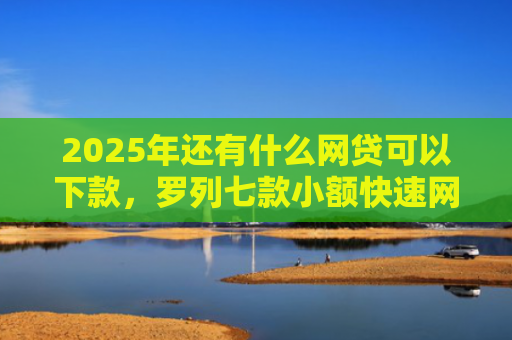 2025年还有什么网贷可以下款，罗列七款小额快速网贷下款口子