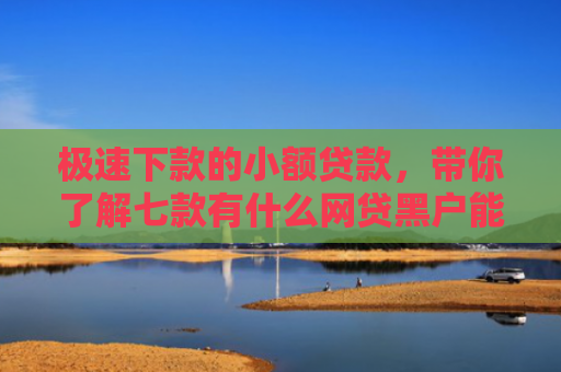极速下款的小额贷款，带你了解七款有什么网贷黑户能下款的