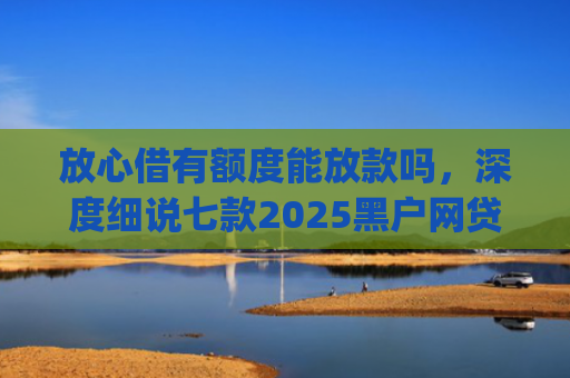 放心借有额度能放款吗，深度细说七款2025黑户网贷下款口子app