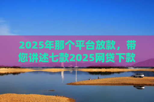 2025年那个平台放款，带您讲述七款2025网贷下款口子图