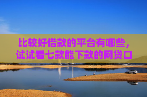 比较好借款的平台有哪些，试试看七款能下款的网贷口子良心的