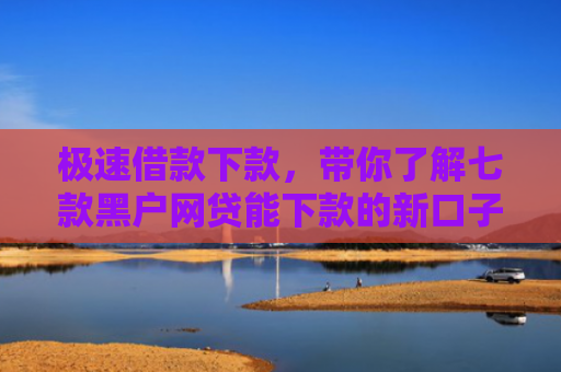 极速借款下款，带你了解七款黑户网贷能下款的新口子