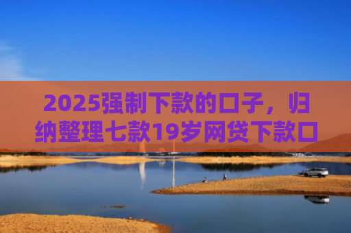 2025强制下款的口子，归纳整理七款19岁网贷下款口子