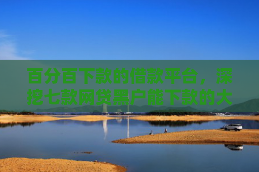 百分百下款的借款平台，深挖七款网贷黑户能下款的大口子