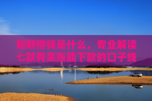 短期借钱是什么，专业解读七款有呆账能下款的口子线上贷款吗