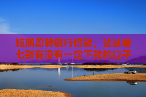 短期周转银行借款，试试看七款有没有一定下款的口子贷款