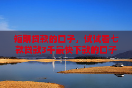 短期贷款的口子，试试看七款贷款3千最快下款的口子