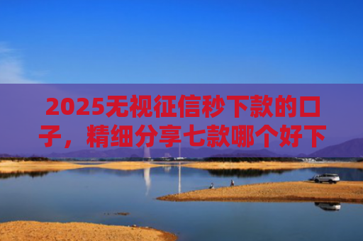 2025无视征信秒下款的口子，精细分享七款哪个好下款的网贷口子