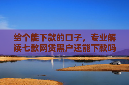 给个能下款的口子，专业解读七款网贷黑户还能下款吗
