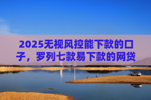 2025无视风控能下款的口子，罗列七款易下款的网贷口子下载