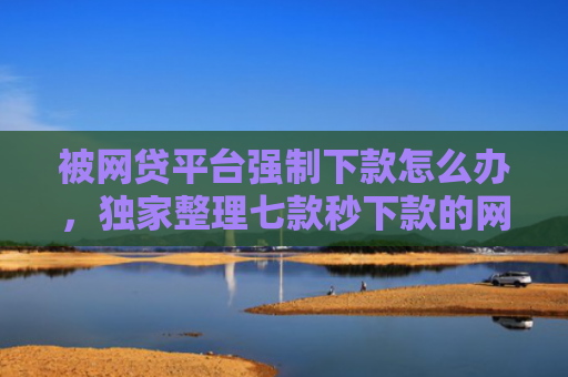 被网贷平台强制下款怎么办，独家整理七款秒下款的网贷口子叫什么
