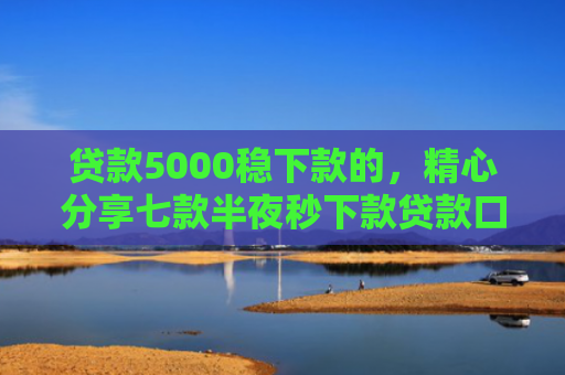 贷款5000稳下款的，精心分享七款半夜秒下款贷款口子