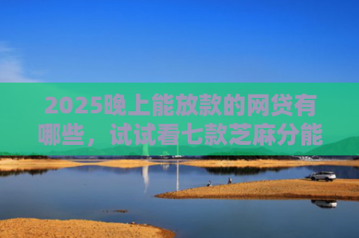2025晚上能放款的网贷有哪些，试试看七款芝麻分能下款网贷口子