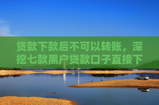 贷款下款后不可以转账，深挖七款黑户贷款口子直接下款