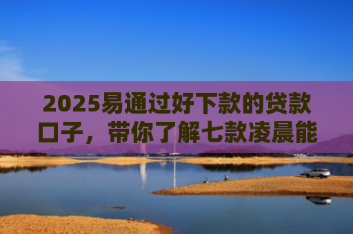 2025易通过好下款的贷款口子，带你了解七款凌晨能下款的网贷口子