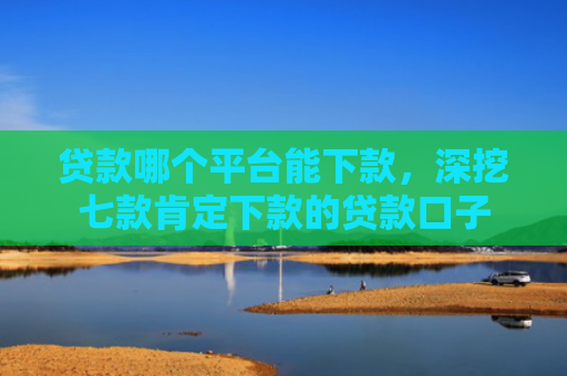 贷款哪个平台能下款，深挖七款肯定下款的贷款口子