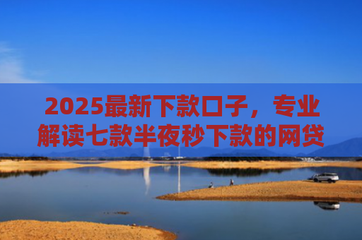 2025最新下款口子，专业解读七款半夜秒下款的网贷口子
