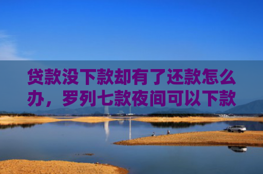 贷款没下款却有了还款怎么办，罗列七款夜间可以下款贷款口子
