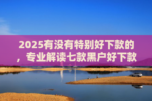 2025有没有特别好下款的，专业解读七款黑户好下款的网贷口子