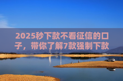 2025秒下款不看征信的口子，带你了解7款强制下款的网贷口子