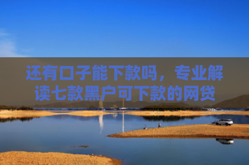 还有口子能下款吗，专业解读七款黑户可下款的网贷