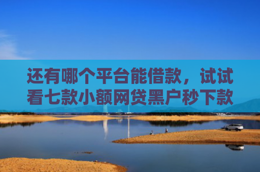 还有哪个平台能借款，试试看七款小额网贷黑户秒下款