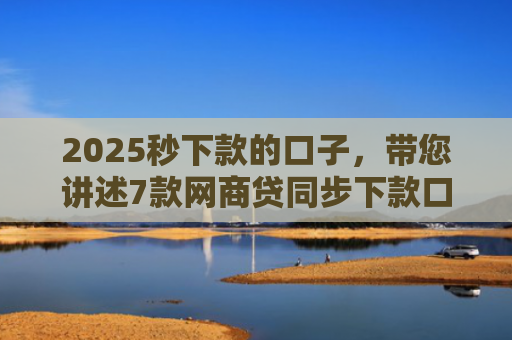 2025秒下款的口子，带您讲述7款网商贷同步下款口子