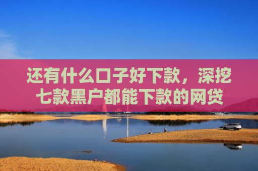 还有什么口子好下款，深挖七款黑户都能下款的网贷