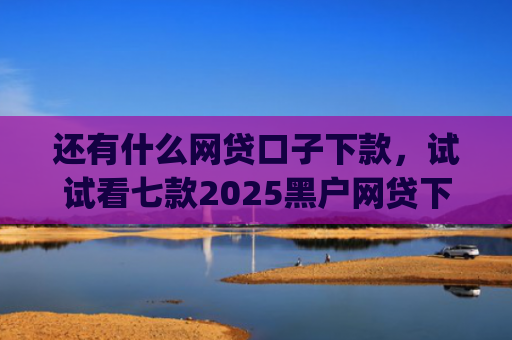 还有什么网贷口子下款，试试看七款2025黑户网贷下款app