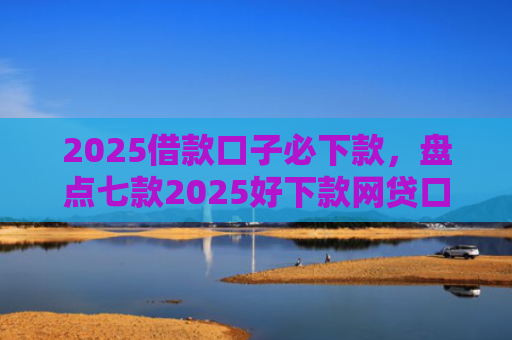 2025借款口子必下款，盘点七款2025好下款网贷口子