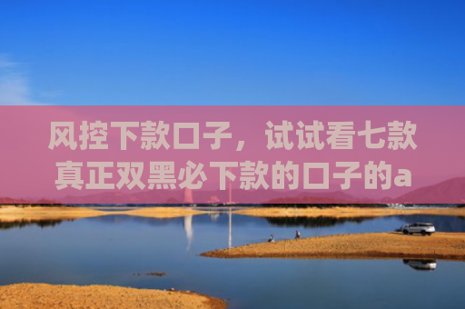 风控下款口子，试试看七款真正双黑必下款的口子的app