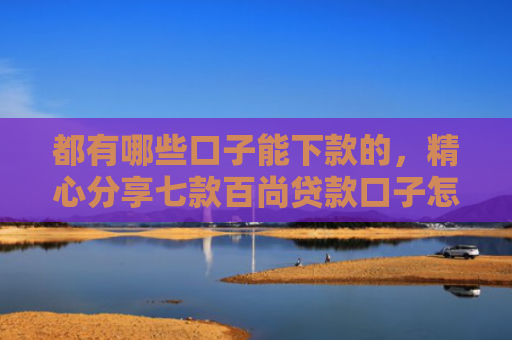 都有哪些口子能下款的，精心分享七款百尚贷款口子怎么样下款