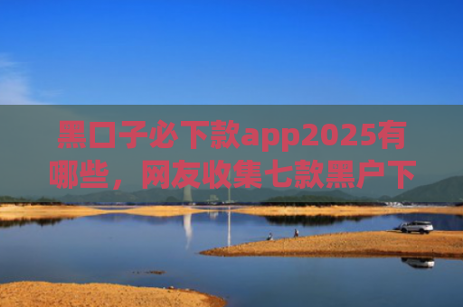 黑口子必下款app2025有哪些，网友收集七款黑户下款的网贷名称