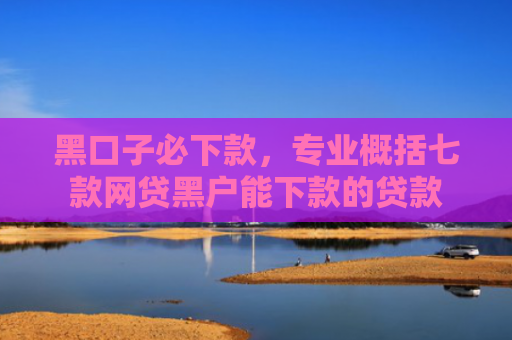 黑口子必下款，专业概括七款网贷黑户能下款的贷款