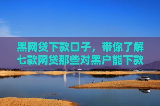 黑网贷下款口子，带你了解七款网贷那些对黑户能下款