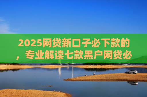 2025网贷新口子必下款的，专业解读七款黑户网贷必下款新口子