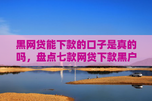 黑网贷能下款的口子是真的吗，盘点七款网贷下款黑户口子苹果