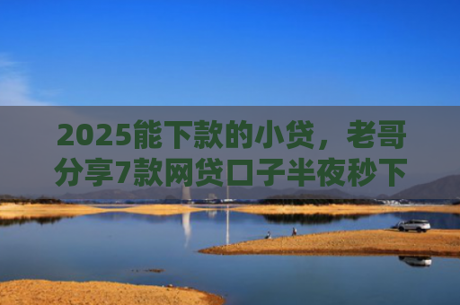 2025能下款的小贷，老哥分享7款网贷口子半夜秒下款
