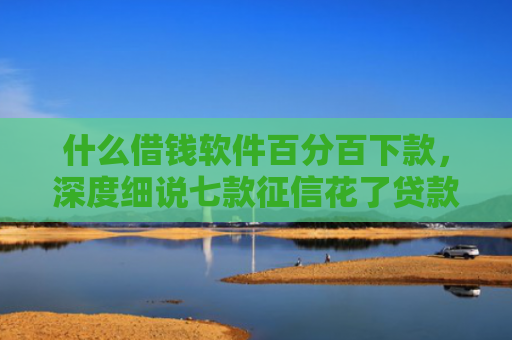什么借钱软件百分百下款，深度细说七款征信花了贷款好下款吗