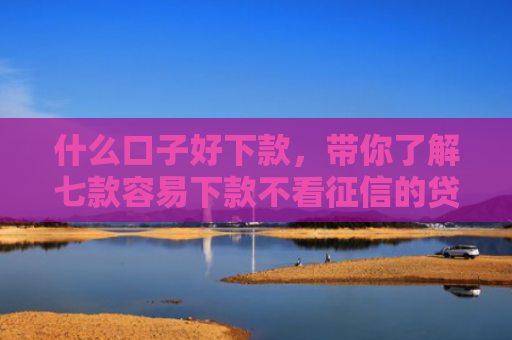 什么口子好下款，带你了解七款容易下款不看征信的贷款