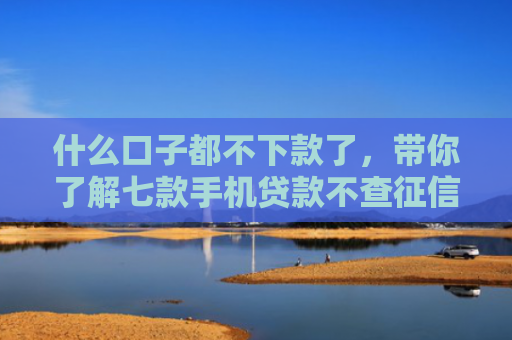 什么口子都不下款了，带你了解七款手机贷款不查征信秒下款