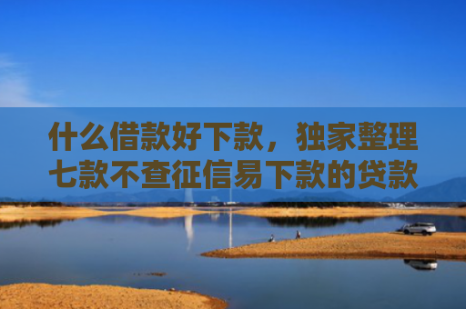 什么借款好下款，独家整理七款不查征信易下款的贷款