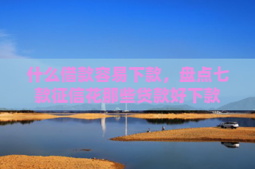 什么借款容易下款，盘点七款征信花那些贷款好下款
