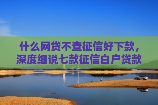 什么网贷不查征信好下款，深度细说七款征信白户贷款容易下款吗