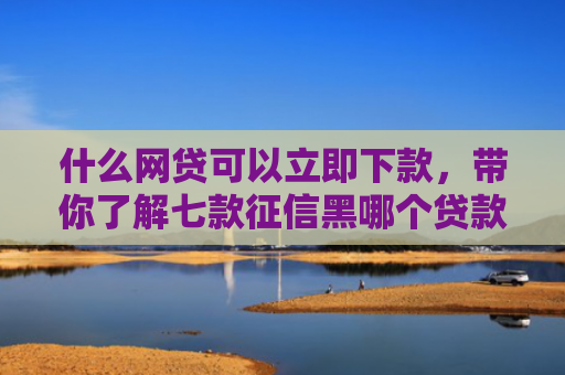 什么网贷可以立即下款，带你了解七款征信黑哪个贷款好下款