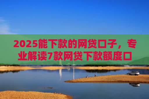 2025能下款的网贷口子，专业解读7款网贷下款额度口子