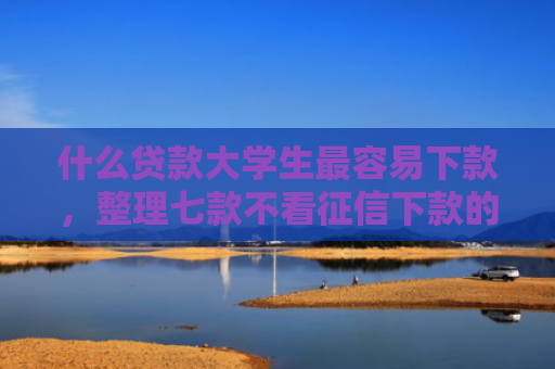 什么贷款大学生最容易下款，整理七款不看征信下款的贷款