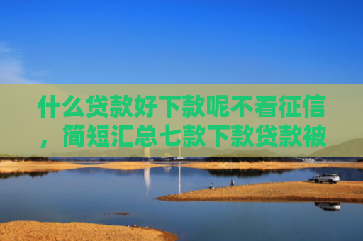 什么贷款好下款呢不看征信，简短汇总七款下款贷款被征信拦截